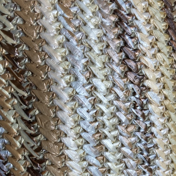 Mini Woven Striped Shoulder Bag Fashion Versatile Phone Bag Shoulder Bag New - Picture 6 of 13